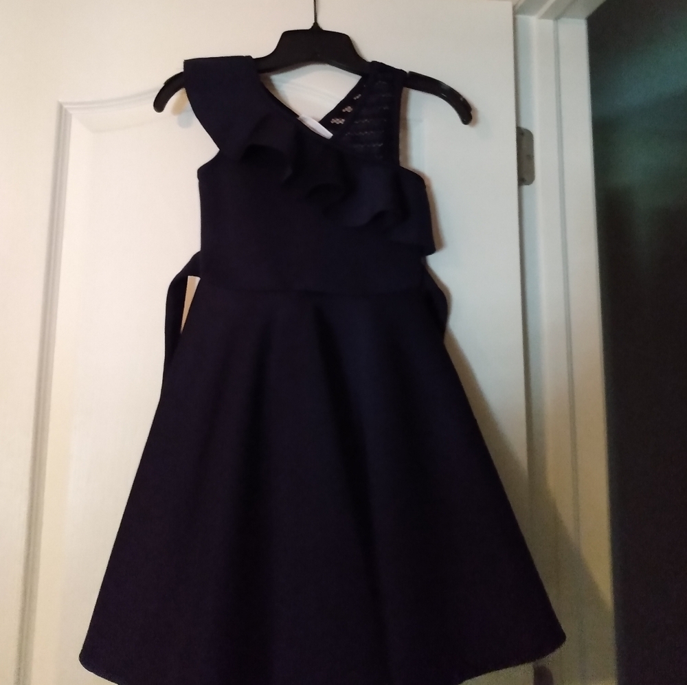 Navy blue dress